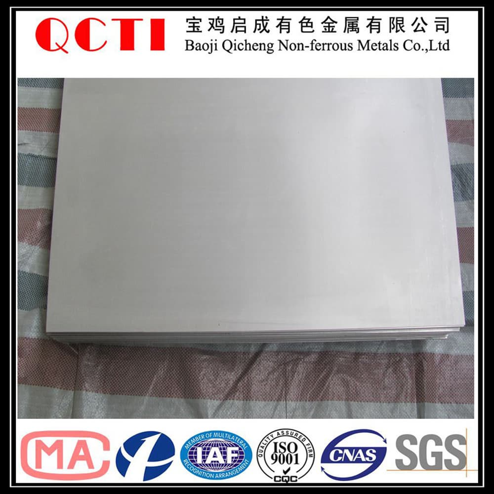 GR12 AMS 4911 9mm architectural titanium sheets